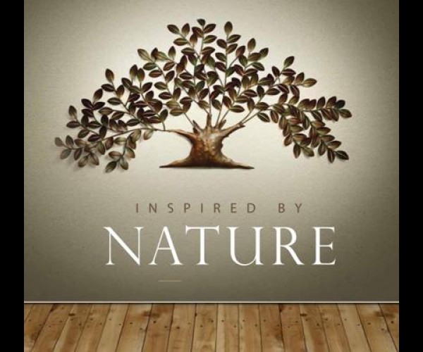 Настенный декор из металла « Вдохновение природой. Дерево.»