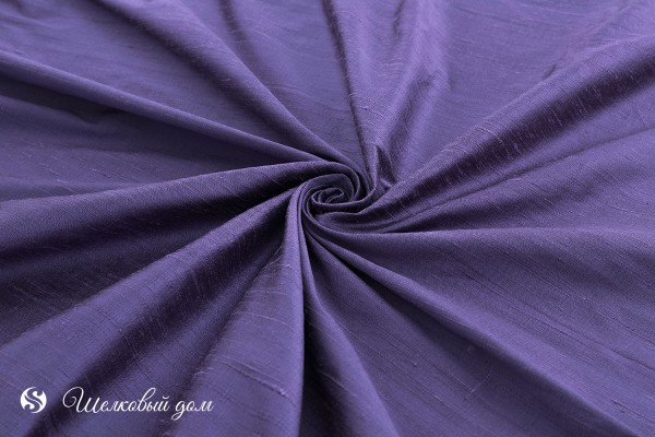 Ярко-фиолетовый дикий шелк